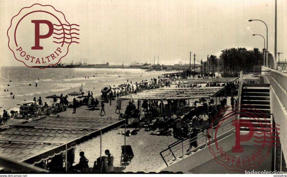 Postales: ALICANTE. PLAYA DEL POSTIGUET.