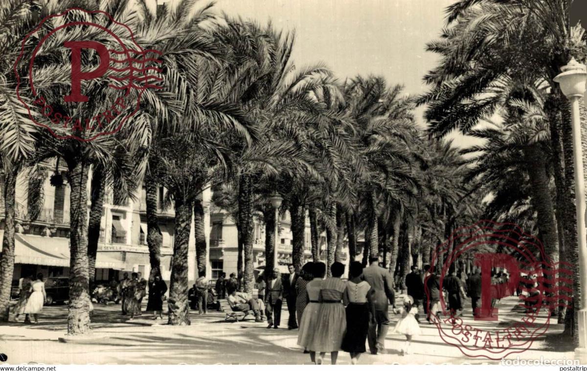 Postales: ALICANTE. EXPLANADA DE ESPA&Ntilde;A.