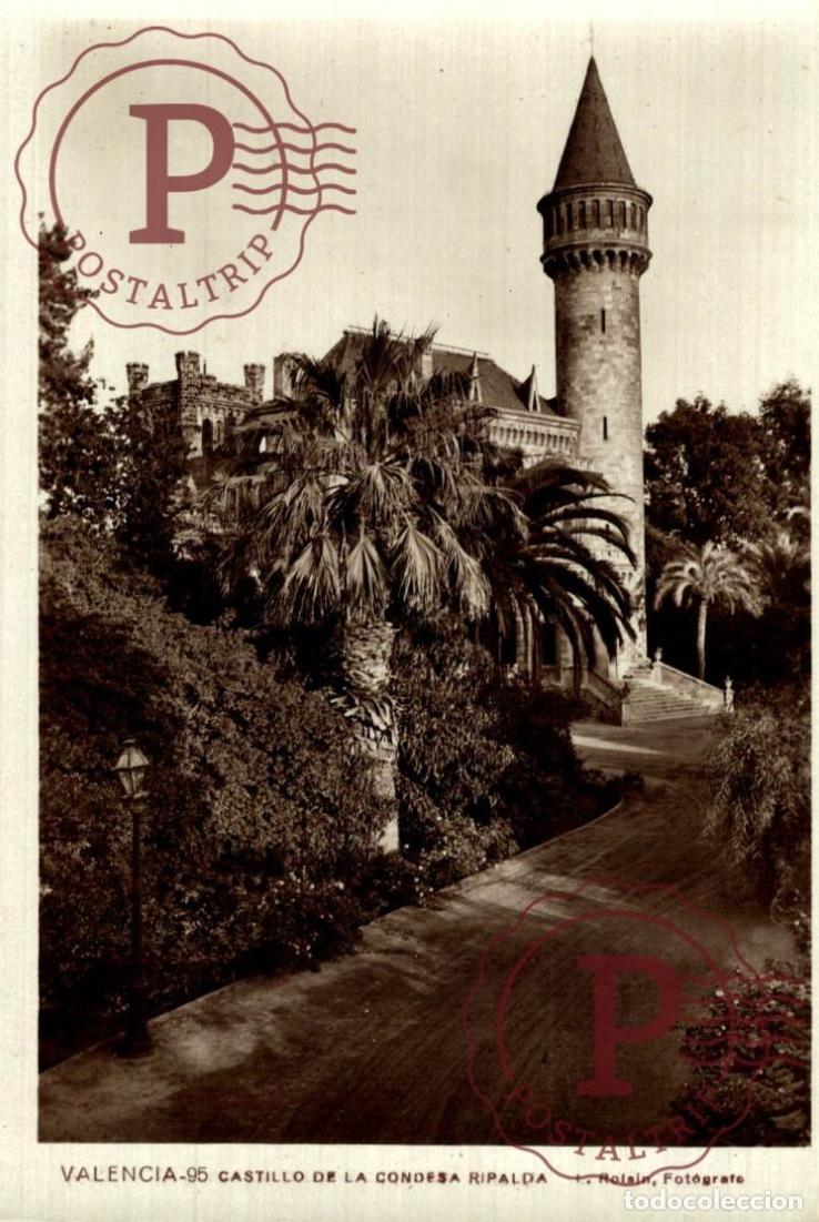 Postales: VALENCIA. Castillo De La Condesa Ripalda. COMUNIDAD VALENCIANA ESPA&Ntilde;A ESPAGNE. Postal Fotogr&aacute;fica. R