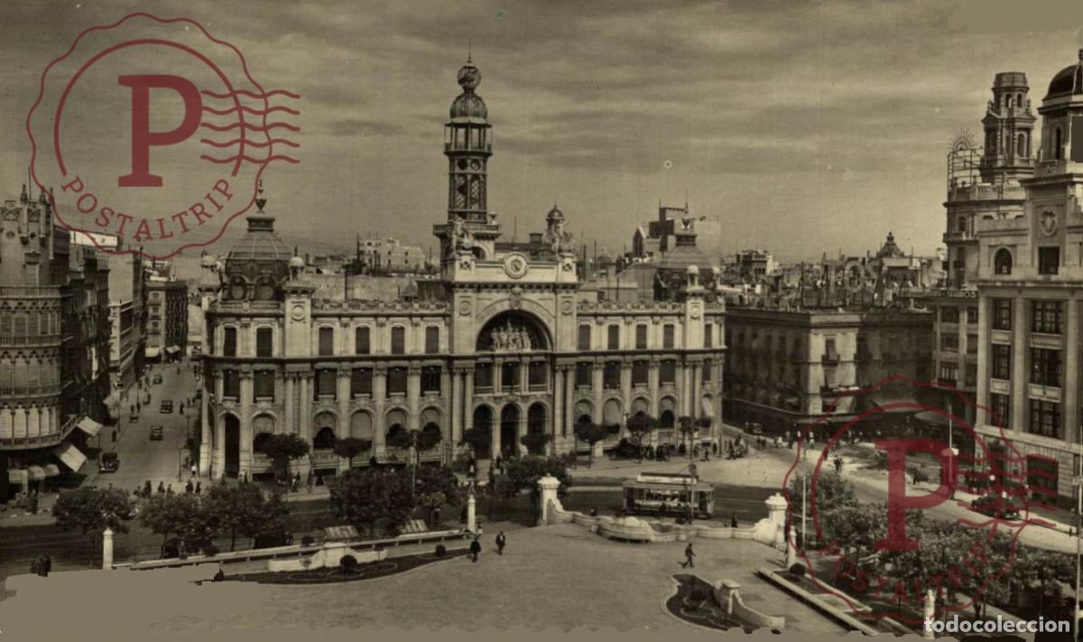 Postales: VALENCIA. Palacio De Comunicaciones. COMUNIDAD VALENCIANA ESPA&Ntilde;A ESPAGNE. Postal Fotogr&aacute;fica. R.P.P.