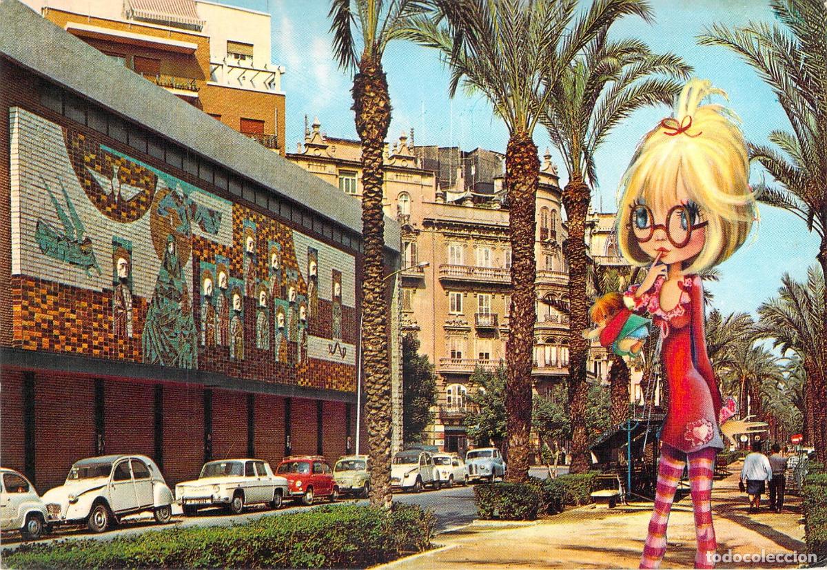 Postales: Postal de la Avenida de Jos&eacute; Antonio en Valencia