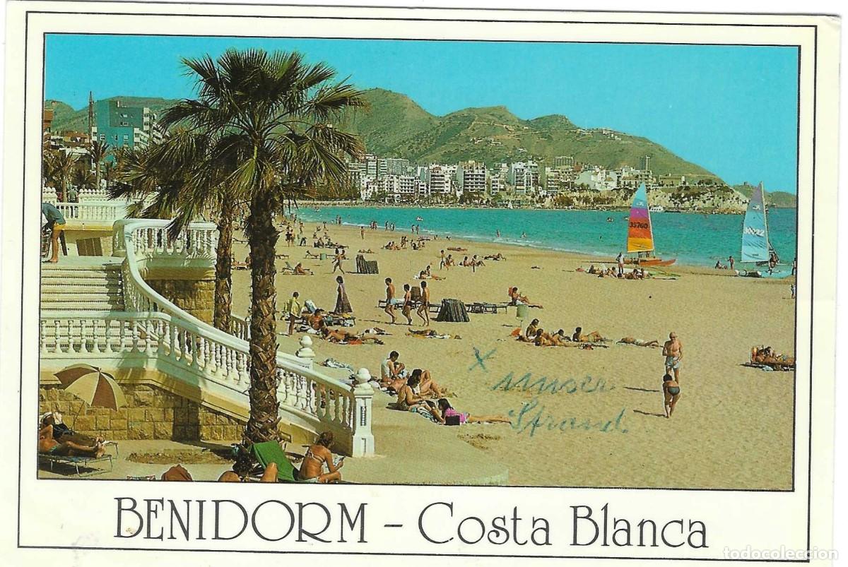 Postales: Postal Benidorm. Alicante. Playa de Poniente. ref. 7-alicante106