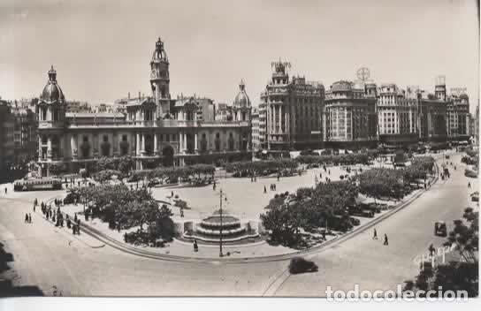 Postales: VALENCIA SIN ESCRIBIR PLAZA DEL CAUDILLO