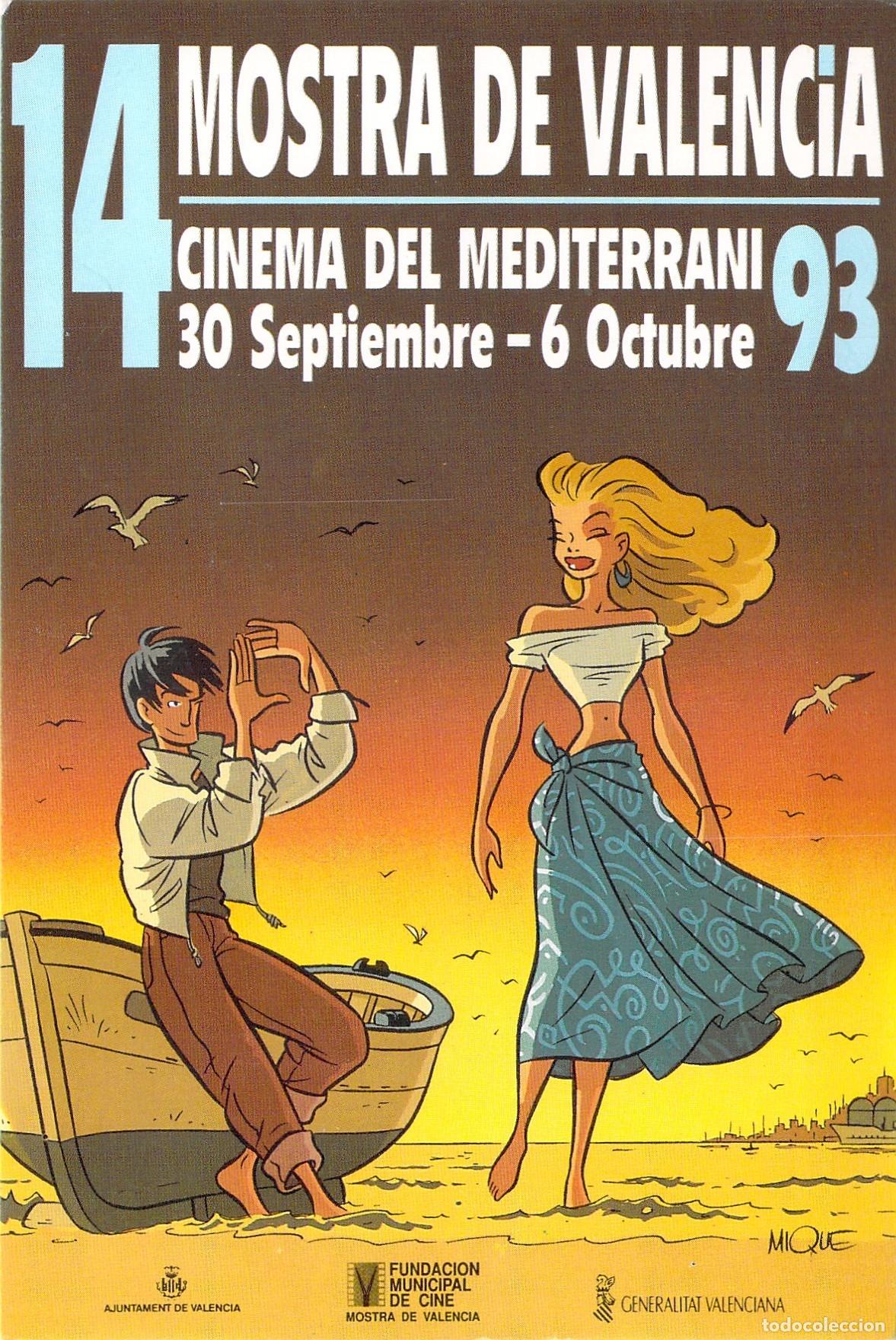 Postales: Postal Mostra de Valencia 14 Edici&oacute;n Festival de Cine del Mediterr&aacute;neo