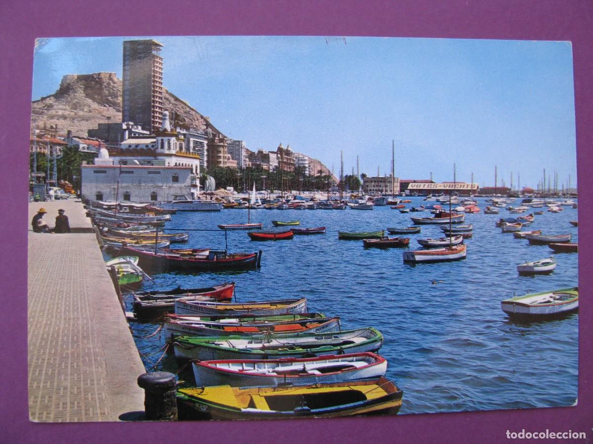 Postales: POSTAL DE ALICANTE. PUERTO. GARCIA GARRABELLA 49