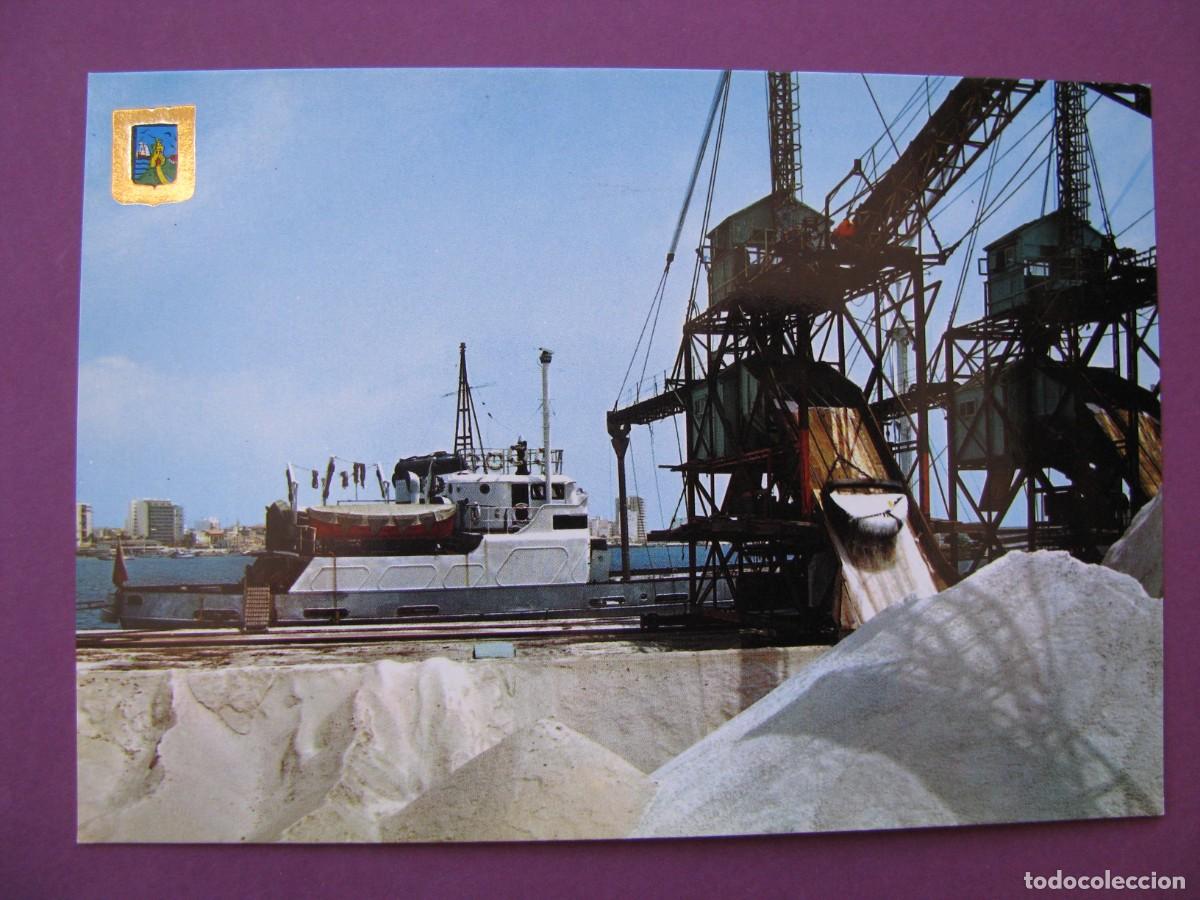 Postales: POSTAL DE TORREVIEJA. MUELLE DE LA SAL. SUBIRATS CASANOVAS.