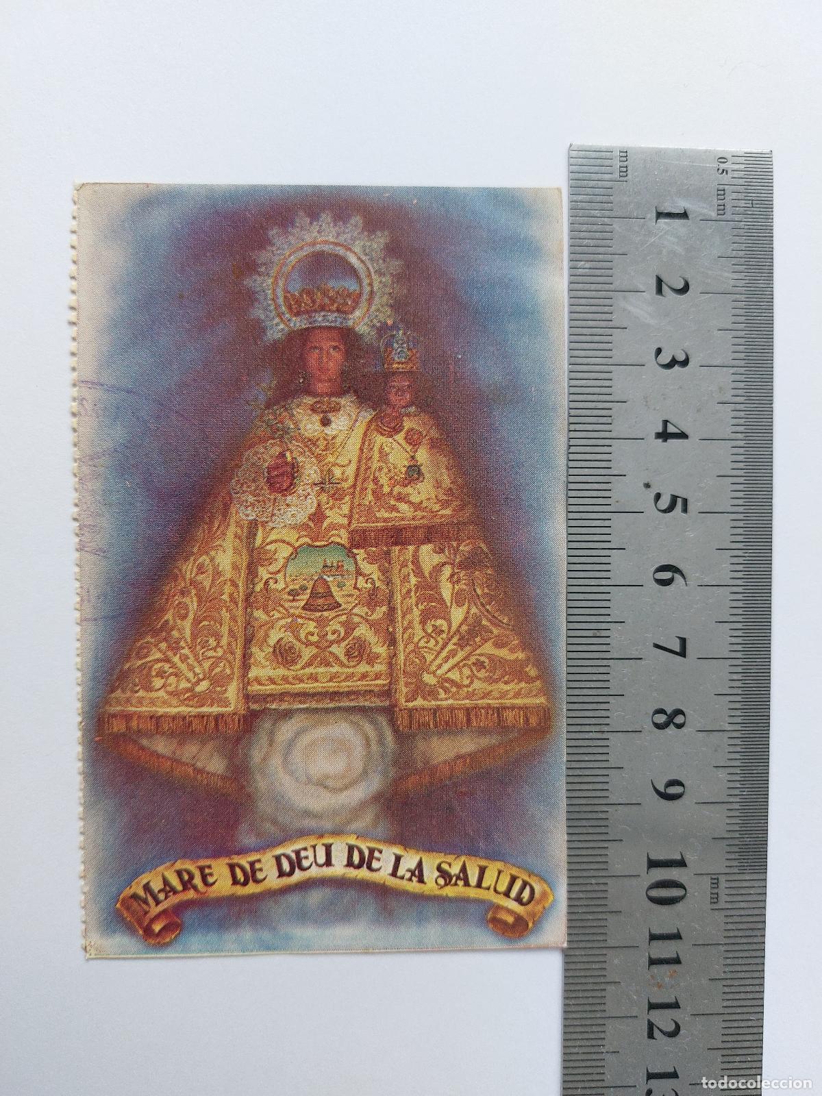 Postales: Estampa de la Mare de D&eacute;u de la Salut de Algemes&iacute;