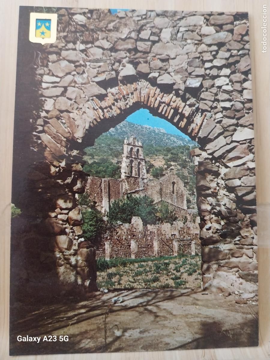 Postales: BENICASIM DESIERTO DE LAS PALMAS RUINAS MONASTERIO ANTIGUO ED ARRIBAS 10 SC ORIGINAL