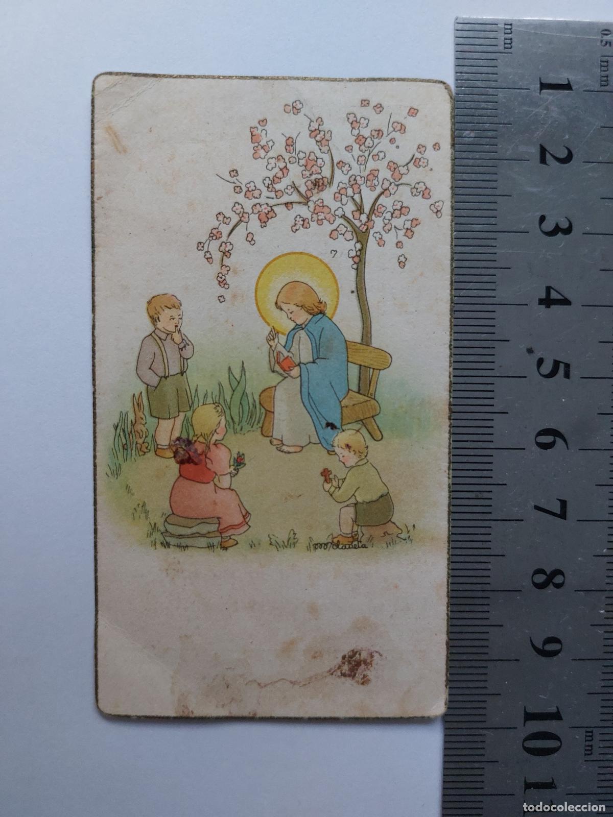 Postales: Estampa de recordatorio religioso de Julitina Ruiz-Capillas Rodriguez