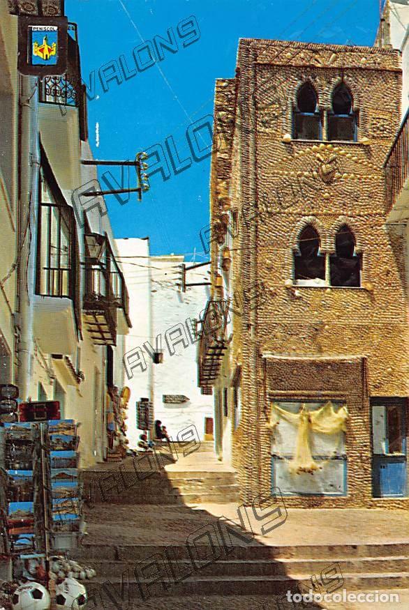 Postales: Casa de las Conchas en Pe&ntilde;&iacute;scola (Castell&oacute;n) - Sin Circular, a&ntilde;os 60