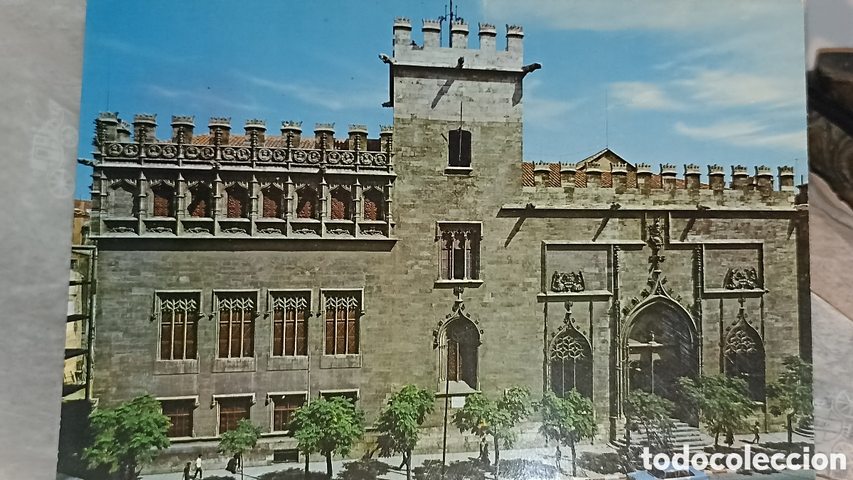 Postales: Valencia la lonja ediciones Arribas Zaragoza