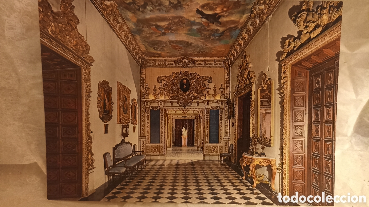 Postales: Gand&iacute;a palacio de santo duque sal&oacute;n de coronas