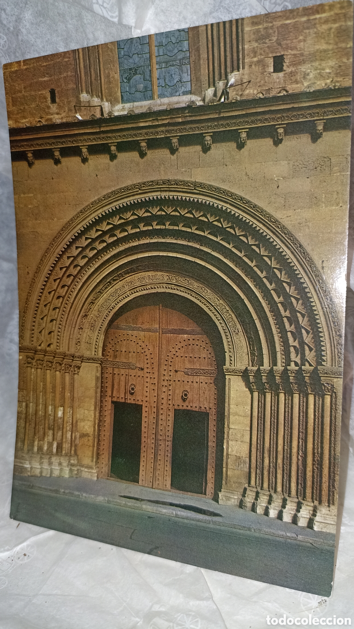 Postales: Valencia catedral puerta del Palau