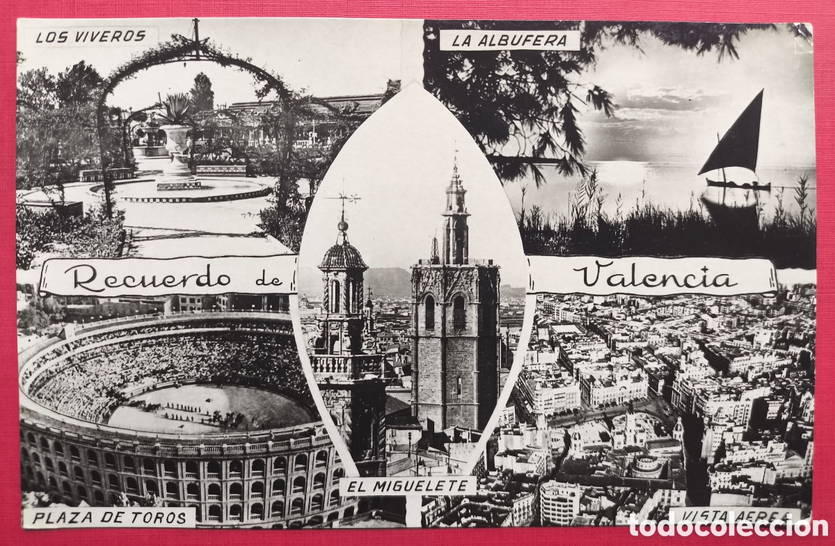 Postales: REDORD DE VAL&Egrave;NCIA POSTAL FOTOGR&Aacute;FICA JDP C. 1955