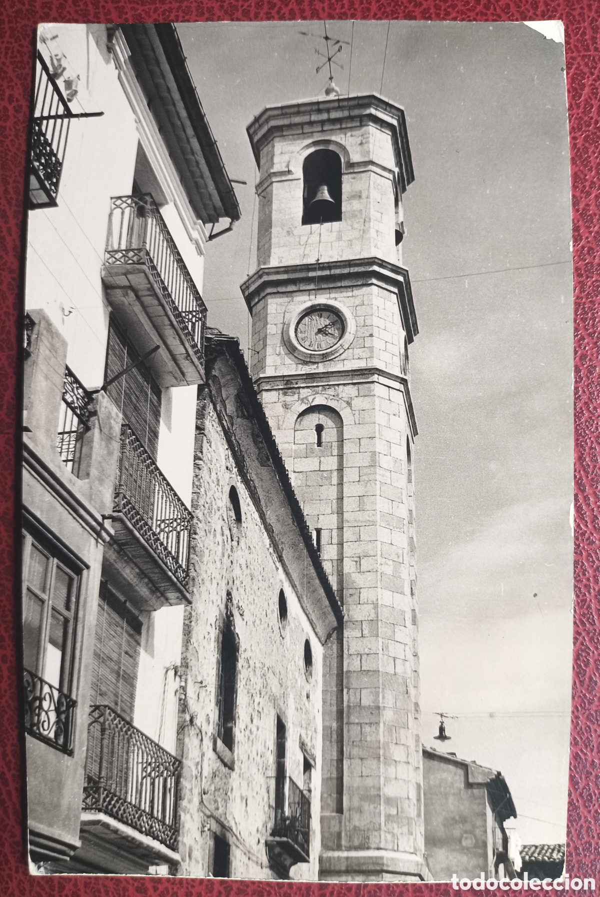 Postales: VILAFRANCA ELS PORTS POSTAL FOTOGR&Aacute;FICA VILLAFRANCA DEL CID CASTELL&Oacute; C. 1960