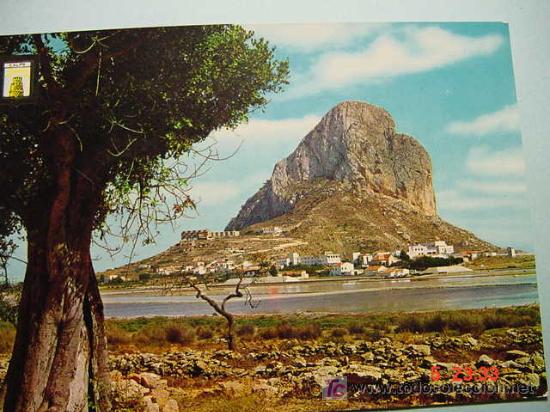 Postales: 2063 CALPE ALICANTE PE&Ntilde;ON IFACH MIRA MAS POSTALES EN MI TIENDA TC COSAS&CURIOSAS