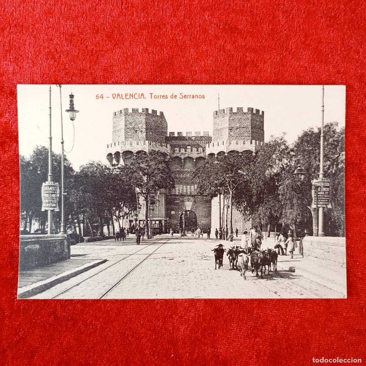 Postales: POSTAL - VALENCIA - TORRES DE SERRANOS - 64 - THOMAS - RAR&Iacute;SIMA / 1985