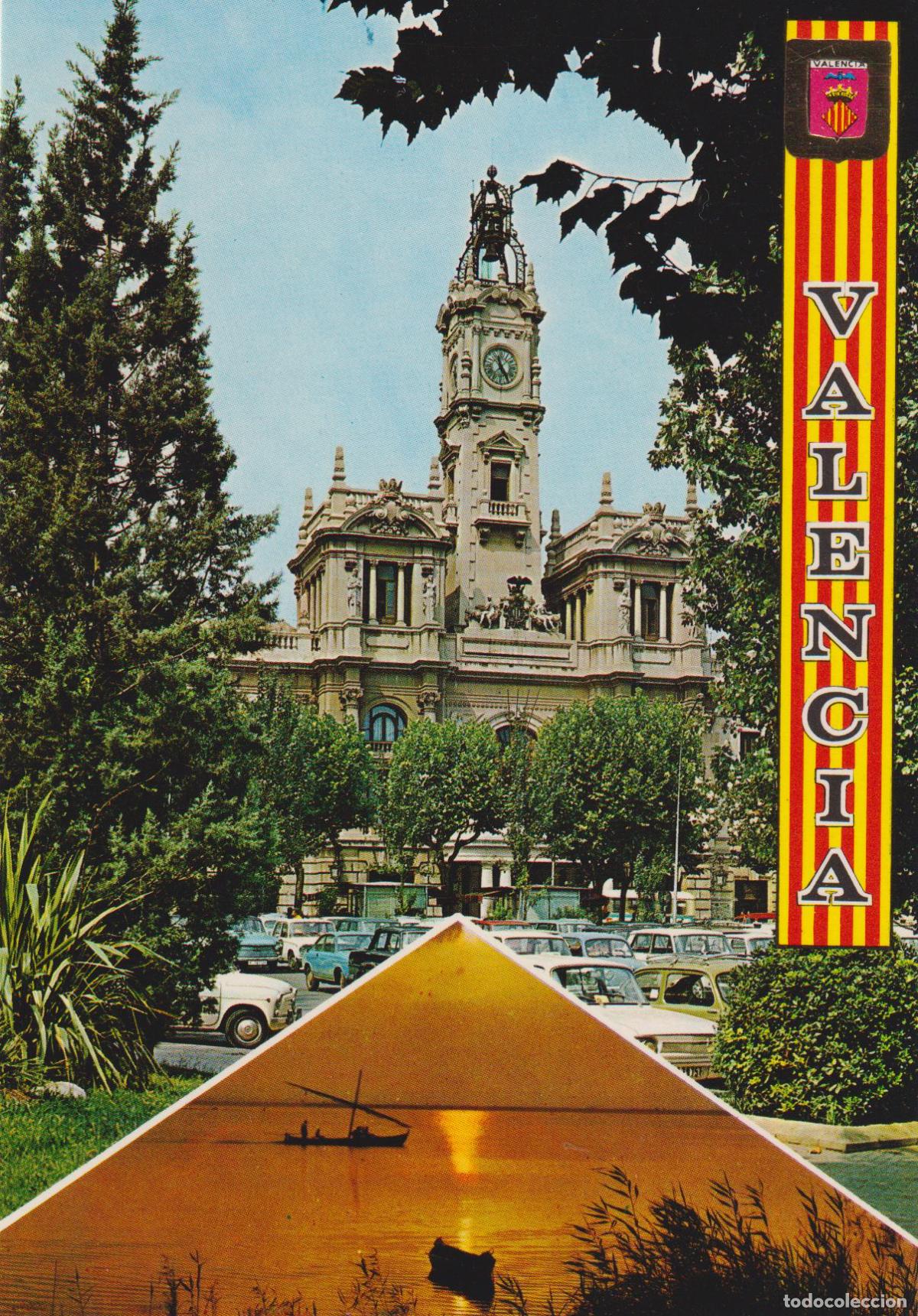 Postales: VALENCIA, DIVERSOS ASPECTOS &ndash; ESCUDO DE ORO N&ordm;1382 &ndash; S/C