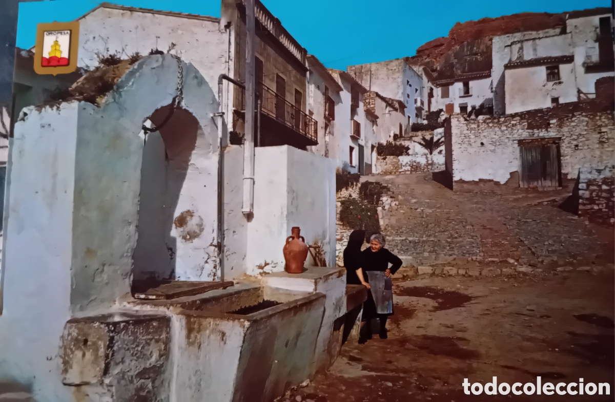 Postales: Lote de 18 postales de Oropesa del Mar- Castell&oacute;n desde los a&ntilde;os 60