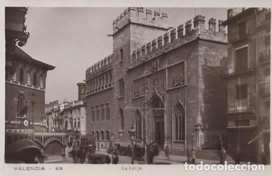 Postales: VALENCIA ESCRITA LA LONJA
