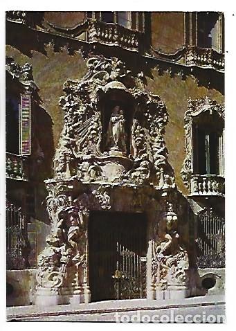 Postales: FACHADA DEL PALACIO DEL MARQUES DE DOS AGUAS.- VALENCIA