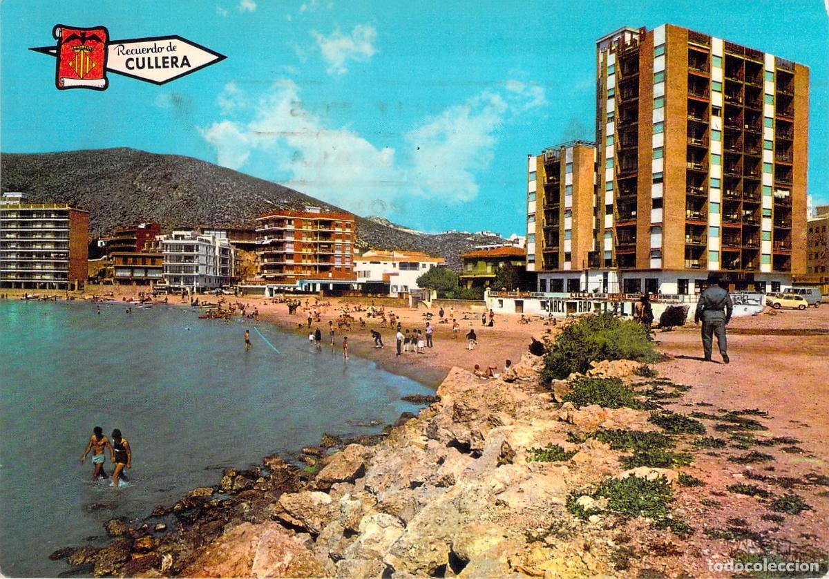 Postales: Postal de la Playa del Faro en Cullera, Valencia