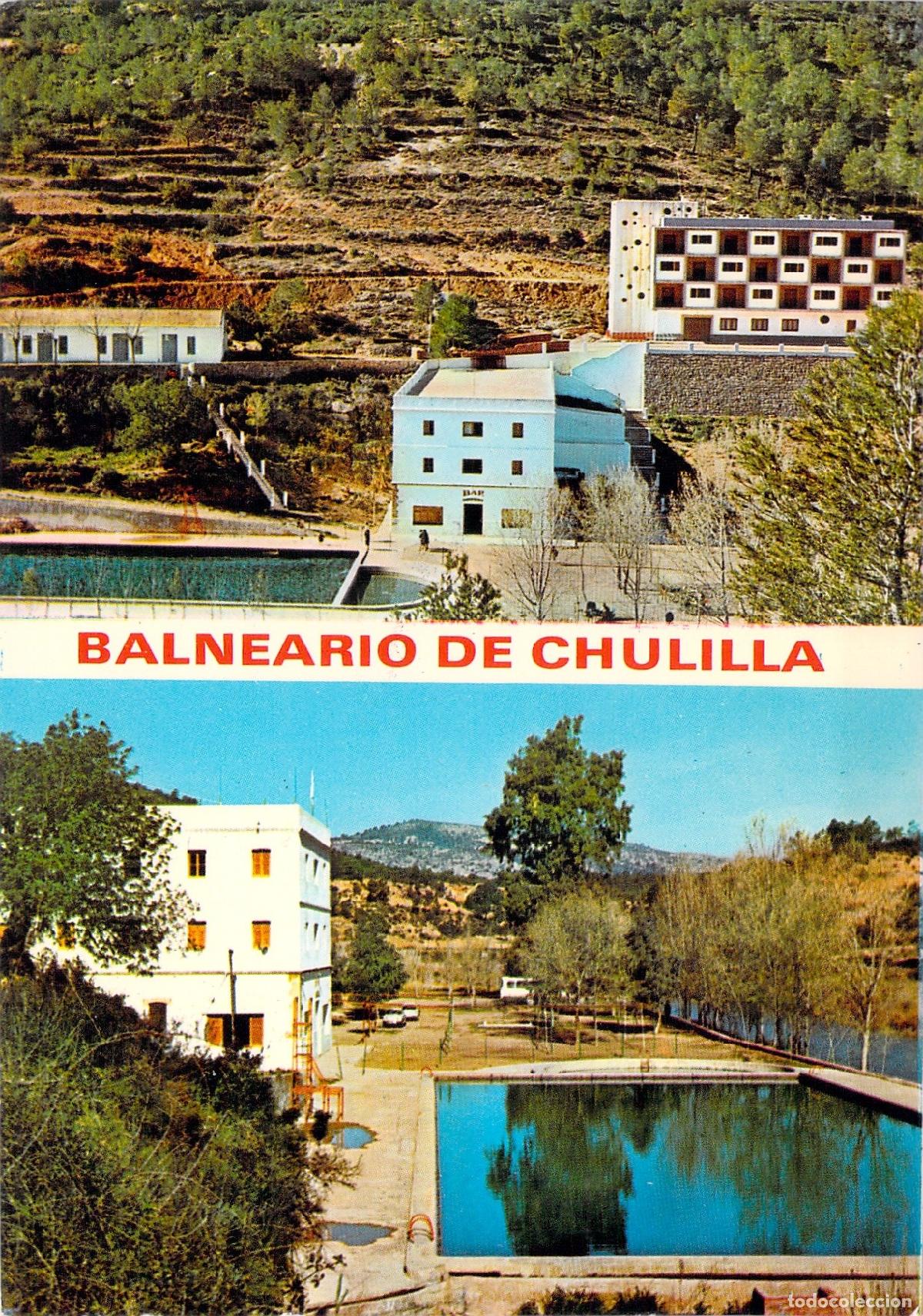 Postales: Postal del Balneario de Chulilla, Valencia