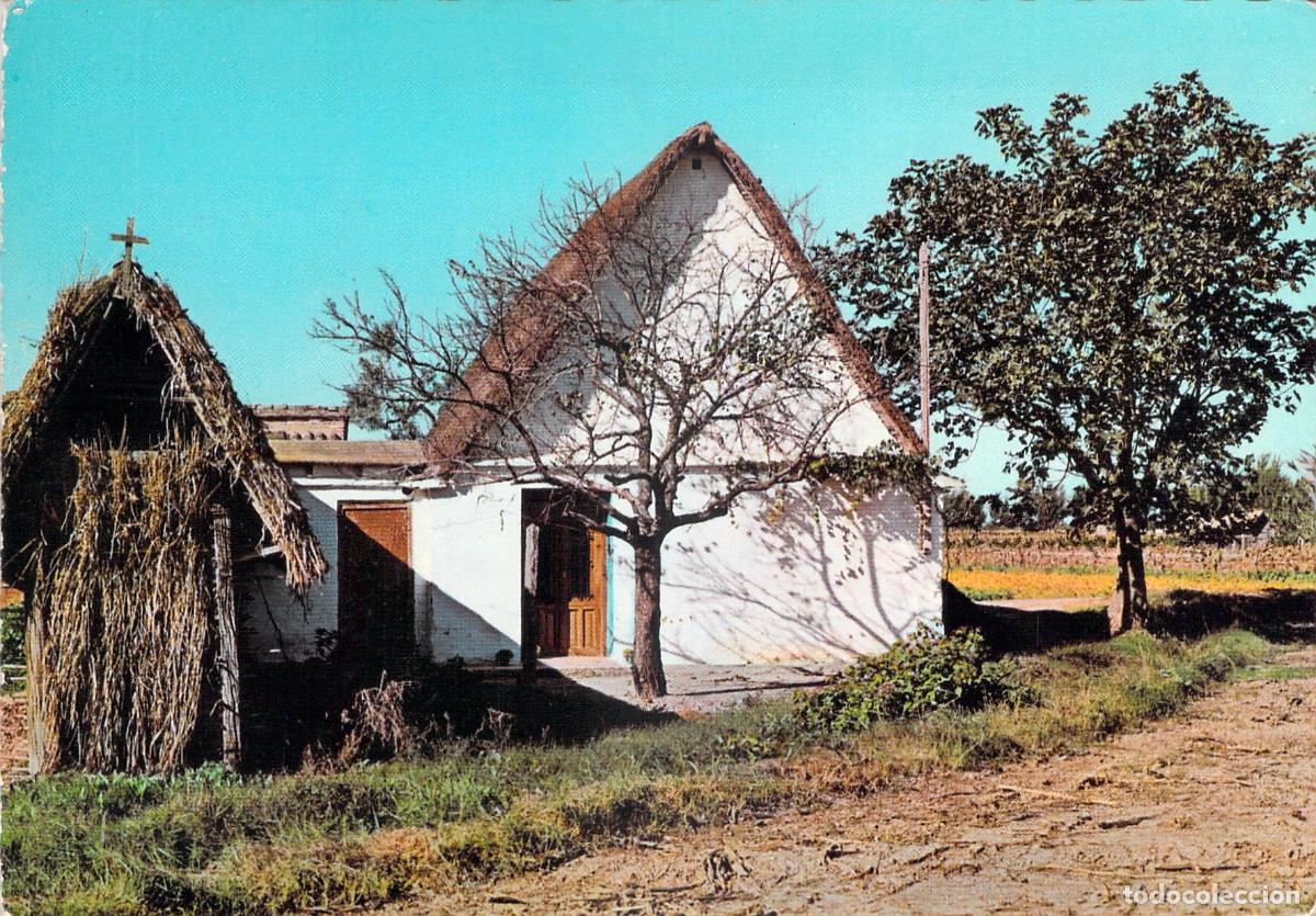 Postales: Postal de Barraca Valenciana tradicional en Espa&ntilde;a
