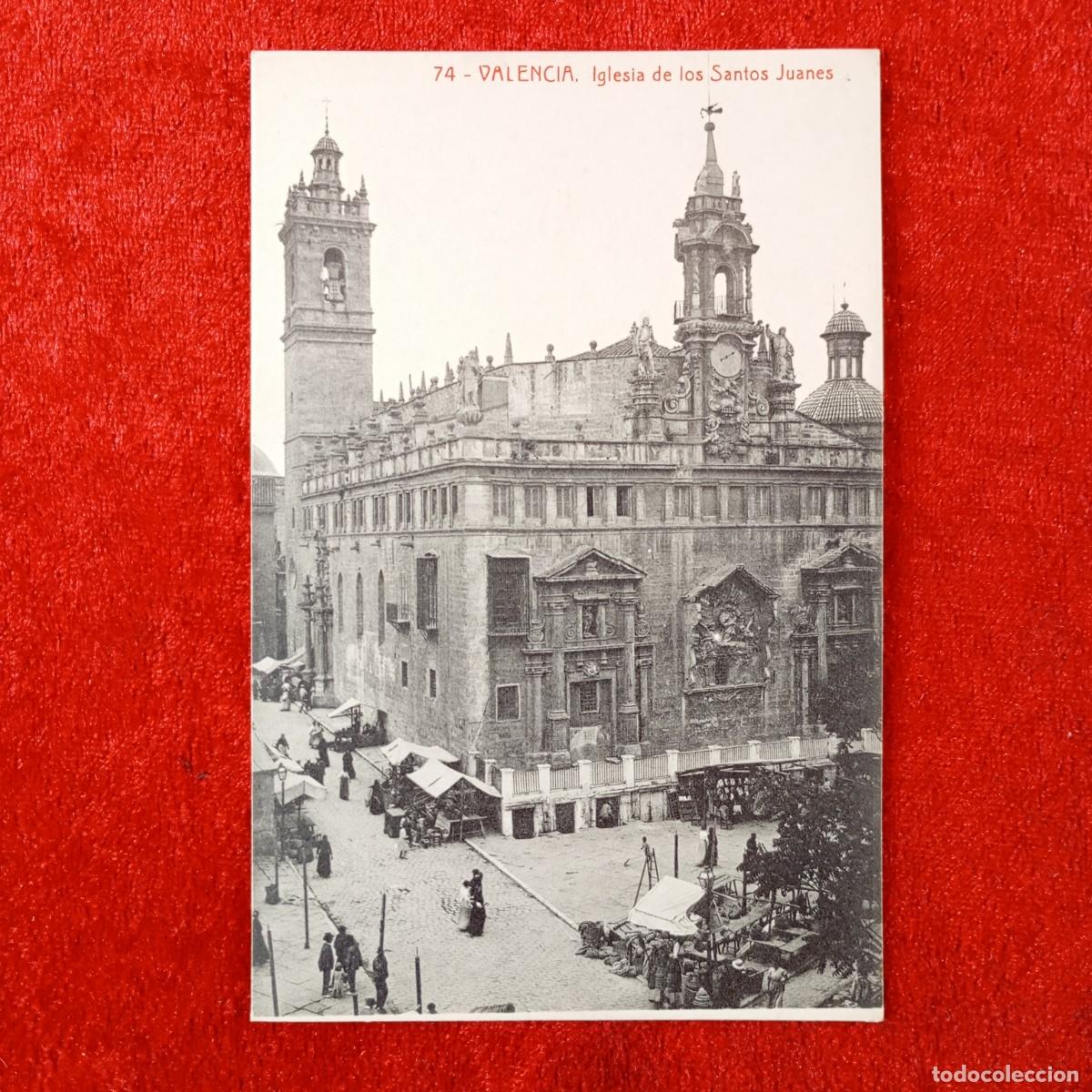 Postales: POSTAL - VALENCIA - IGLESIA DE LOS SANTOS JUANES - 74 - THOMAS - RAR&Iacute;SIMA / 2357
