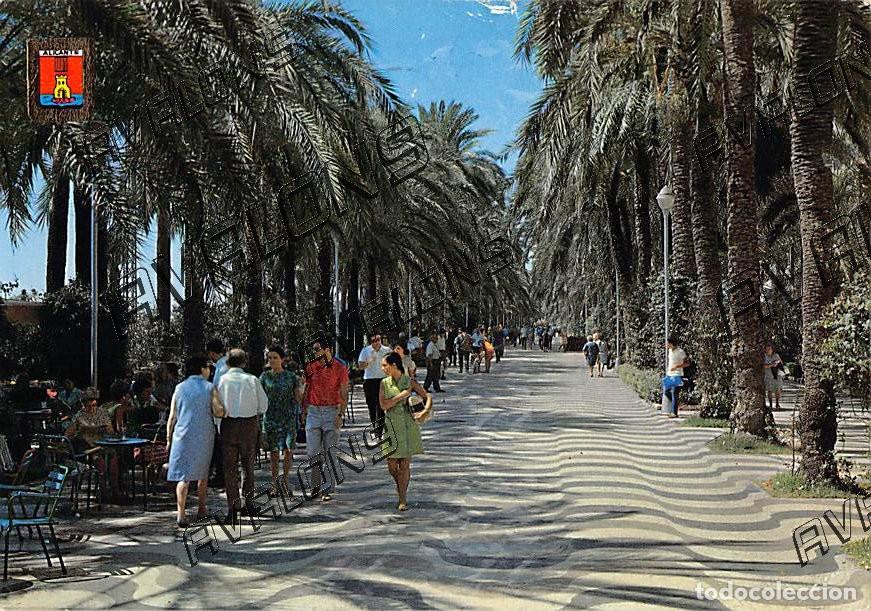 Postales: Explanada de Espa&ntilde;a (Alicante) - Circulada con sello - 1971