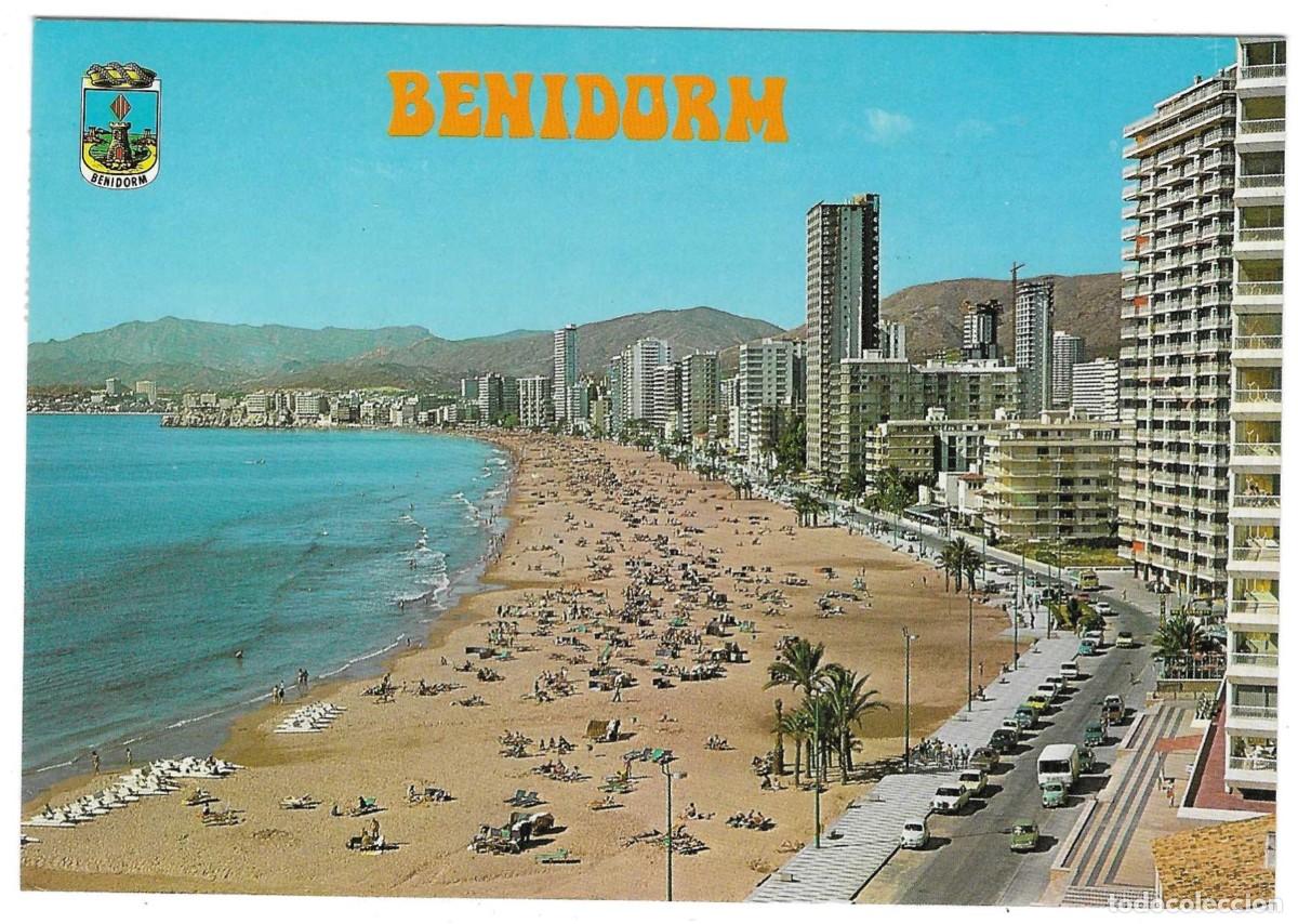 Postales: Postal Benidorm. Alicante. Playa de Levante. ref. 7-alicante115