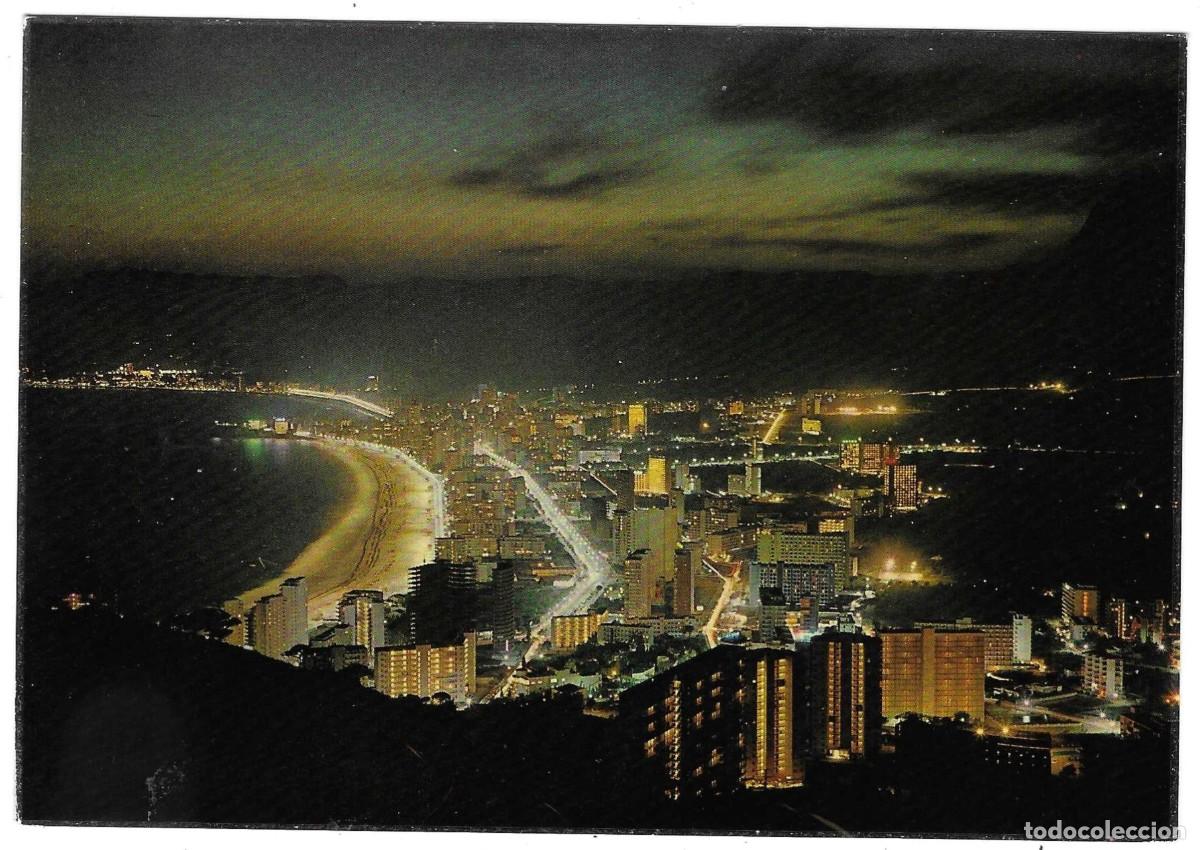 Postales: Postal Benidorm. Alicante. vista nocturna. ref. 7-alicante119