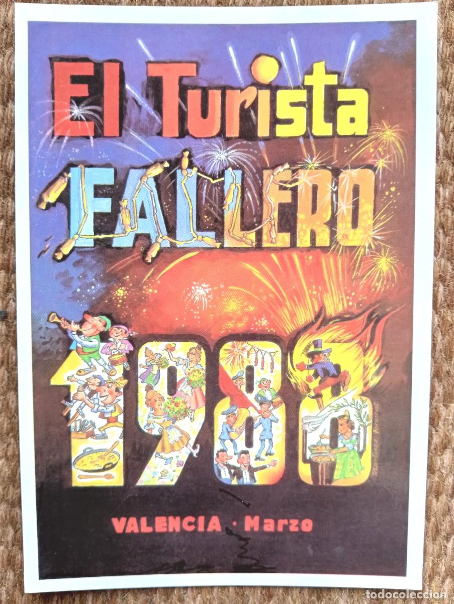 Postales: VALENCIA - PORTADA EL TURISTA FALLERO - 1988 - 1 PREMIO FALLA NA JORDANA