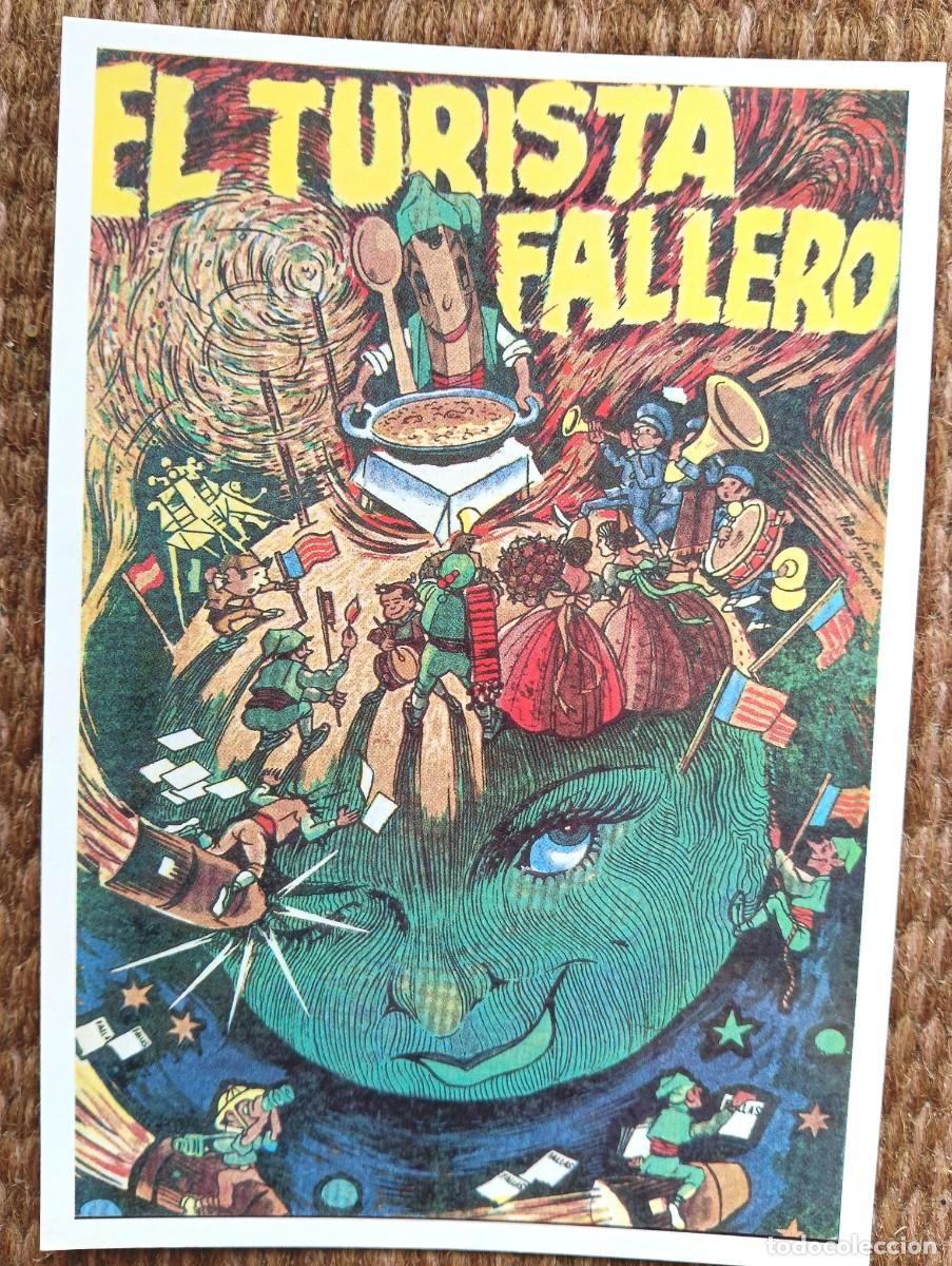 Postales: VALENCIA - PORTADA EL TURISTA FALLERO - 1987 - 1 PREMIO FALLA PLAZA DEL PILAR