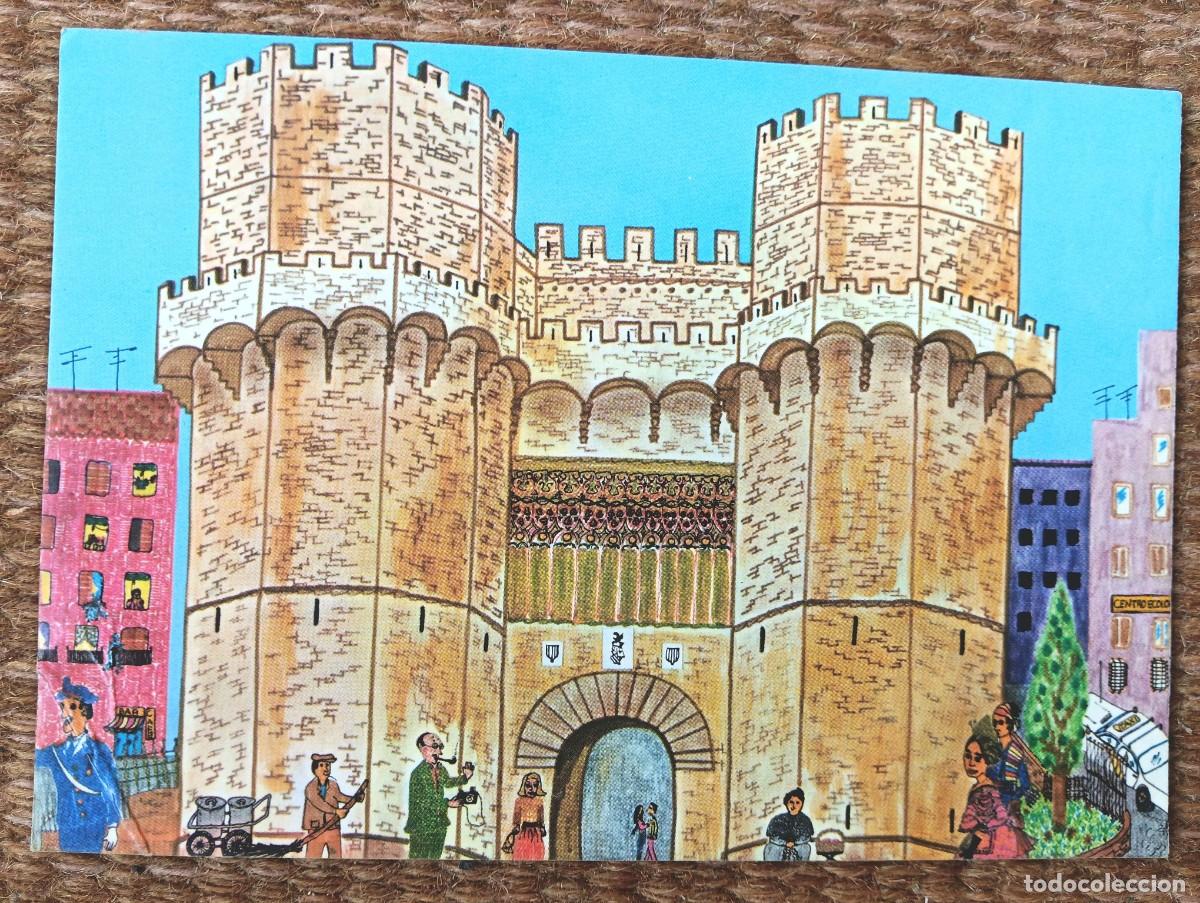 Postales: VALENCIA - TORRES DE SERRANOS - ILUSTRACION PRISCA BLASCO ENBRIE
