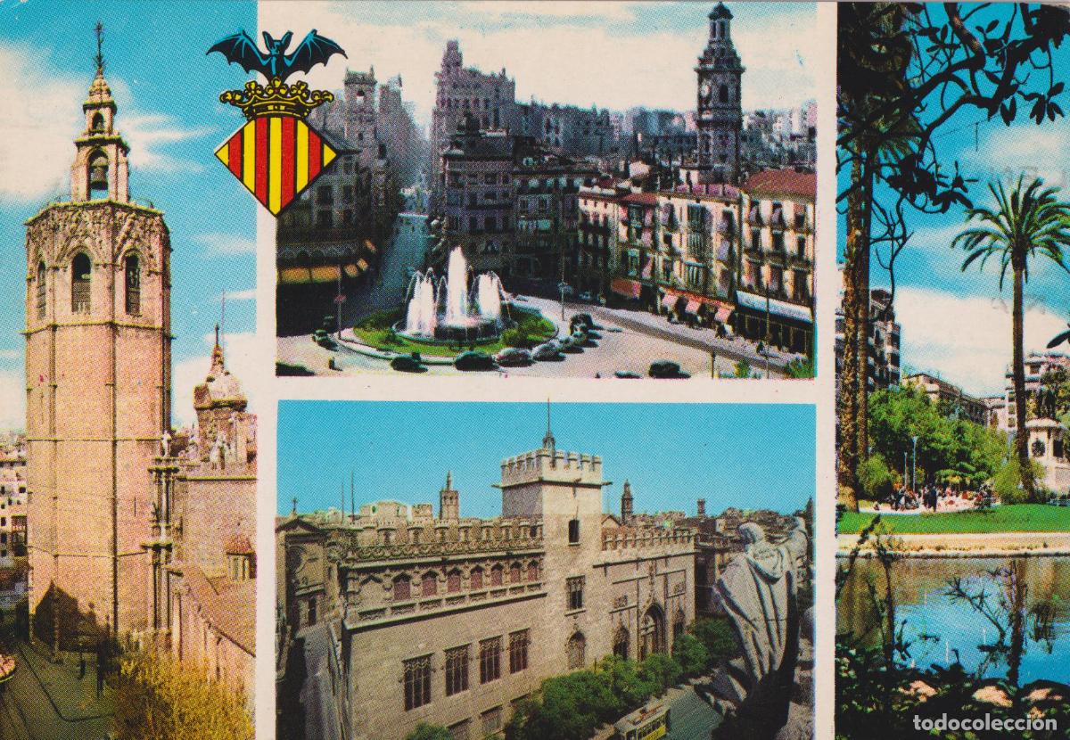 Postales: VALENCIA, VISTAS DE LA CIUDAD - ZERKOWITZ SERIE 19 N&ordm;3 - CIRCULADA