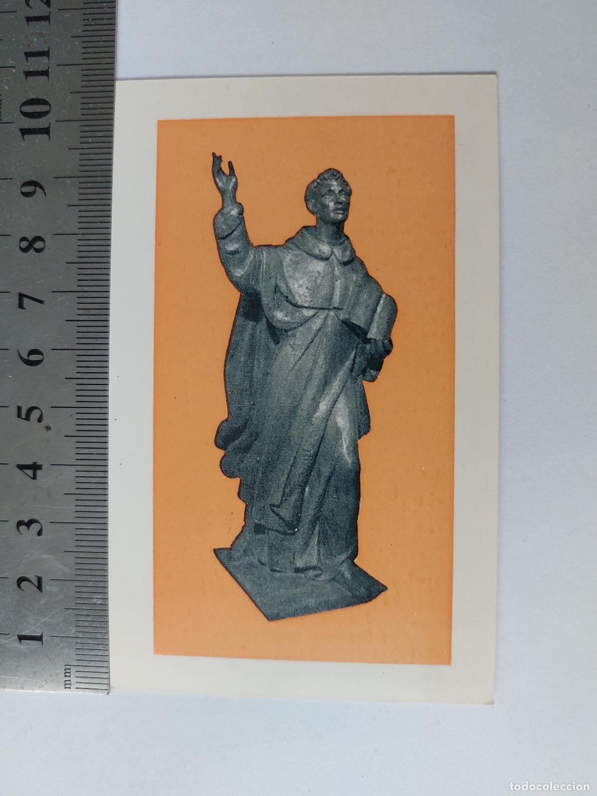 Postales: Estampa conmemorativa bendici&oacute;n imagen San Vicente Ferrer en Valencia