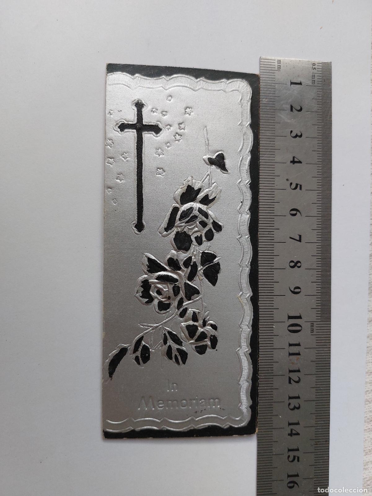 Postales: Estampa funeraria In Memoriam Lorenzo Segura Montagud Valencia
