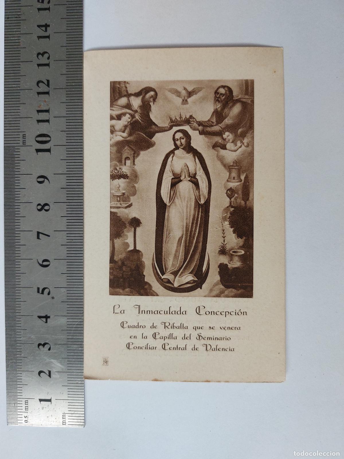 Postales: Estampa de recuerdo de Primera Misa en Valencia