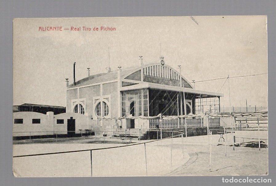 Postales: TARJETA POSTAL ALICANTE REAL TIRO DE PICHON. LA CUDAD DE ROMA. FOTOTIPIA CASTA&Ntilde;EIRA