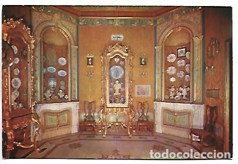 Postales: FONDO DE LA SALA DE ALCORA, MUSEO NACIONAL DE CERAMICA &rdquo; GONZALEZ MARTI &rdquo;.- VALENCIA