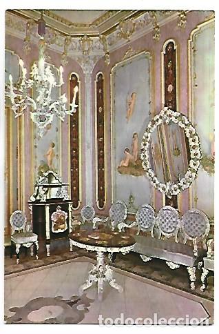 Postales: MUEBLES DECORADOS CON PORCELANA DE SAJONIA, MUSEO NACIONAL DE CERAMICA &rdquo; GONZALEZ MARTI &rdquo;.- VALENCIA