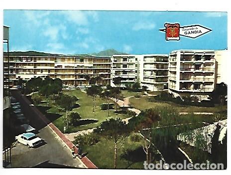 Postales: ZONA RESIDENCIAL - THE RESIDENTIAL ZONE.- GANDIA