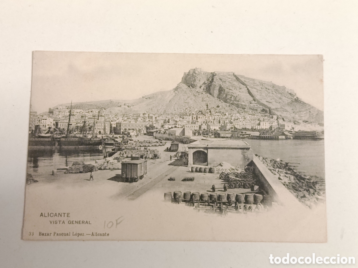 Postales: Postal antigua de Alicante;Vista general.