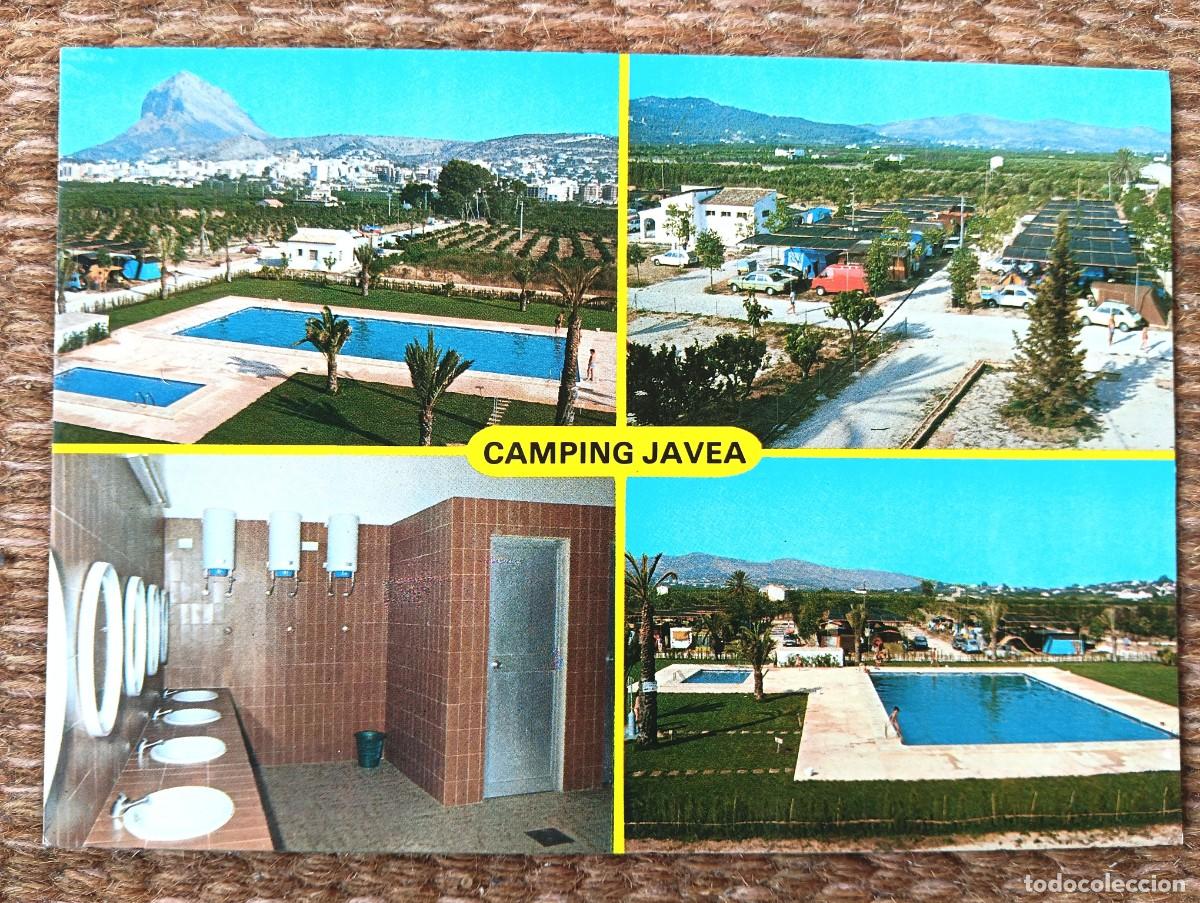 Postales: CAMPING JAVEA - JAVEA - ALICANTE - ED. POSTALES HERMANOS GALIANA