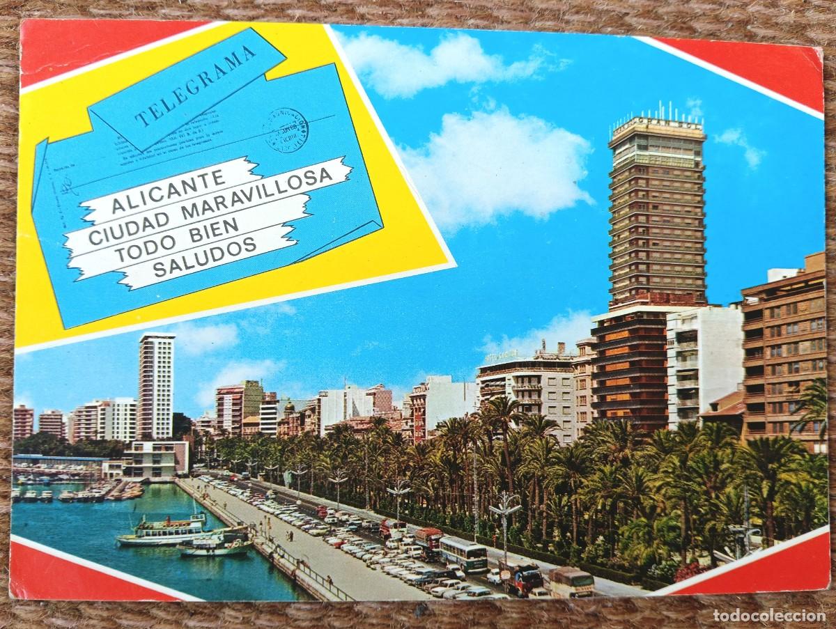 Postales: ALICANTE - TELEGRAMA - ED. GARCIA GARRABELLA
