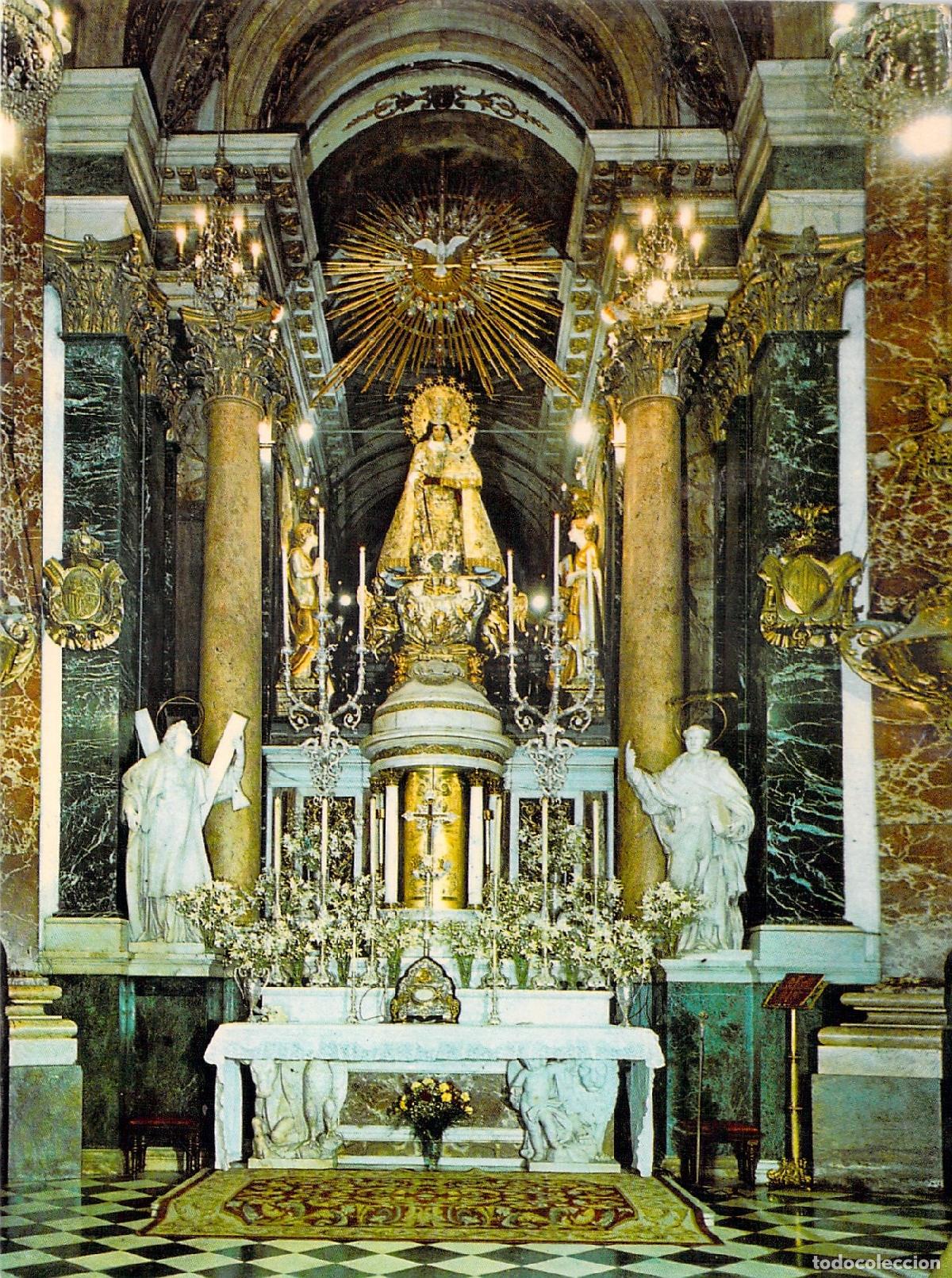 Postales: Postal de la Real Bas&iacute;lica de los Desamparados en Valencia