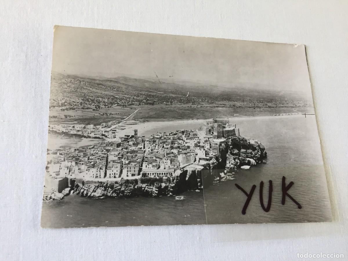 Postales: PE&Ntilde;ISCOLA CASTELLON - VISTA POSTAL FOTOGRAFICA AEREA
