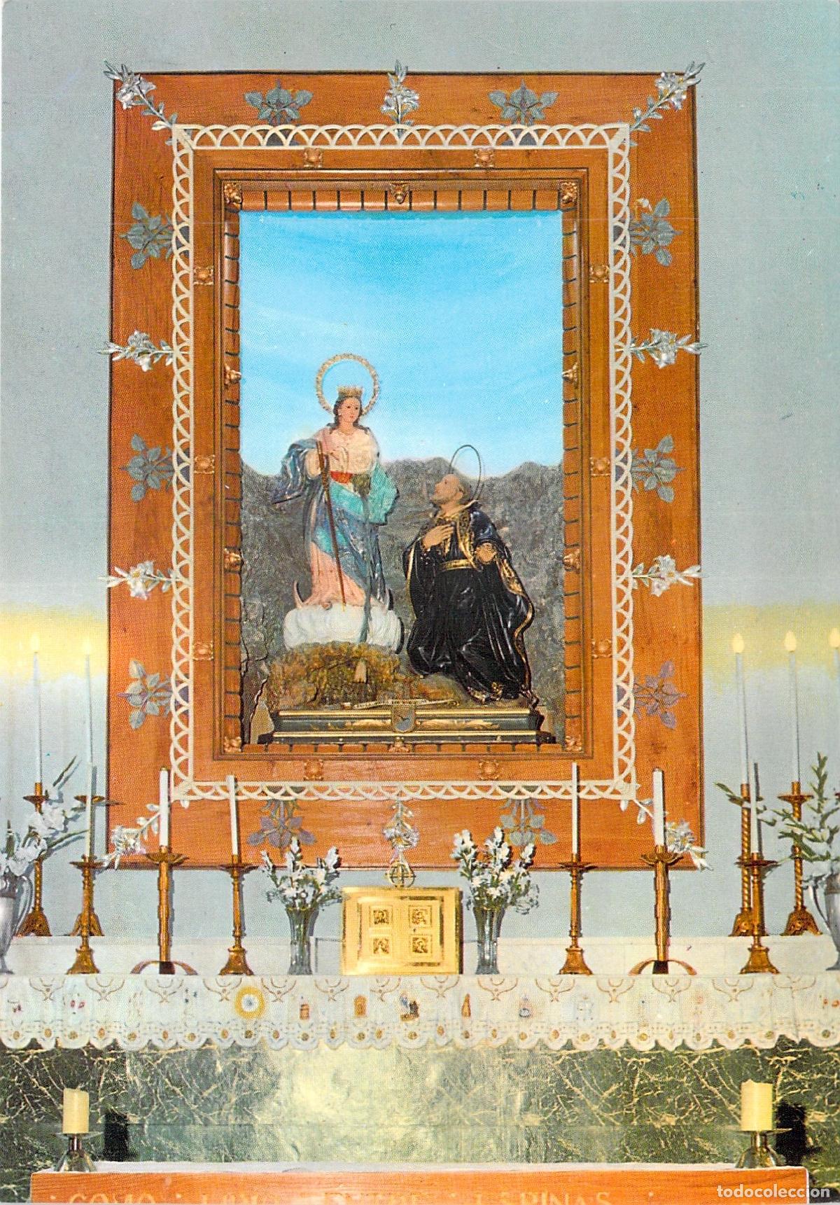 Postales: Postal de Alcoy, Altar Mayor del Santuario de la Font Roja