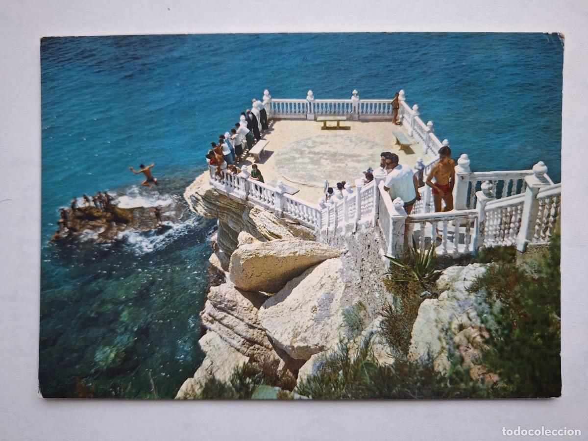 Postales: ANTIGUA POSTAL BENIDORM ALICANTE MIRADOR SOBRE EL MAR RV 2956